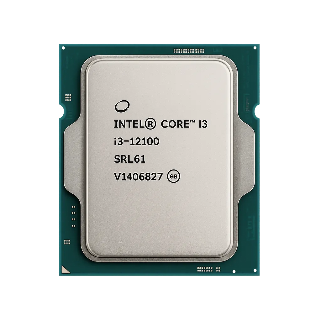 سی‌پی‌یو اینتل Core i3-12100 کارکرده بدون جعبه